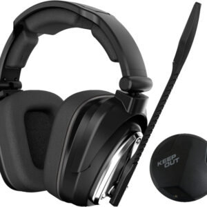 Auscultadores Headset Gaming HXAIR (Preto/Prateado) – KEEP OUT