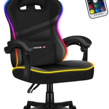 Cadeira Gaming RGB Force 4.4 (Preto) - HUZARO