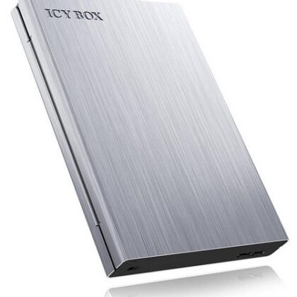 Caixa p/ Disco IB-241WP 2.5 SATA (Prateado) - ICY BOX