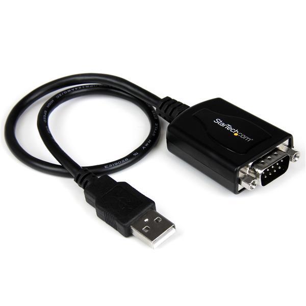 Adaptador DB-9 Macho - USB 2.0 A Macho Preto - STARTECH