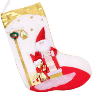 Meia Decorativa Natal Vermelha 2 Sort. - TUUMTOYZ