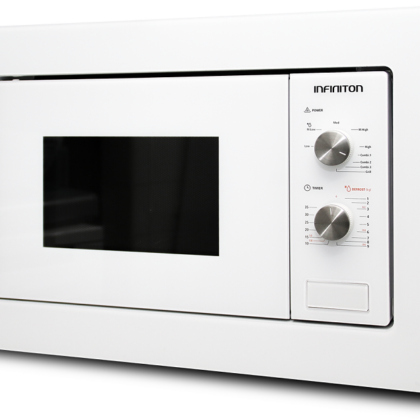 Microondas 20L 800W c/ Grill (Branco) - INFINITON