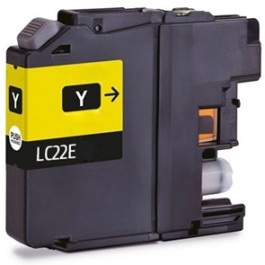 Brother Lc22E Amarelo Tinteiro De Tinta Compatível Lc-22Ey