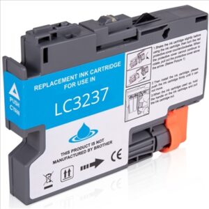 Brother Lc3237 Azul Tinteiro De Tinta Pigmentada Compatível Lc-3237C