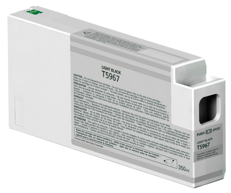 Tinteiro Compatível Epson T5967 (C13T596700) - Preto Light