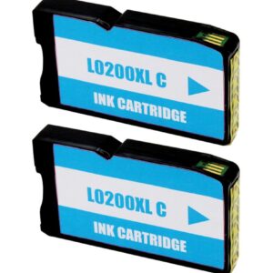 Lexmark 200Xl Azul Tinteiro De Tinta Compatível 14L0198 (Pack 2 Unidades)