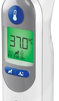 Termómetro Infravermelhos ThermoScan 7+ p/ Ouvido (Branco) - BRAUN