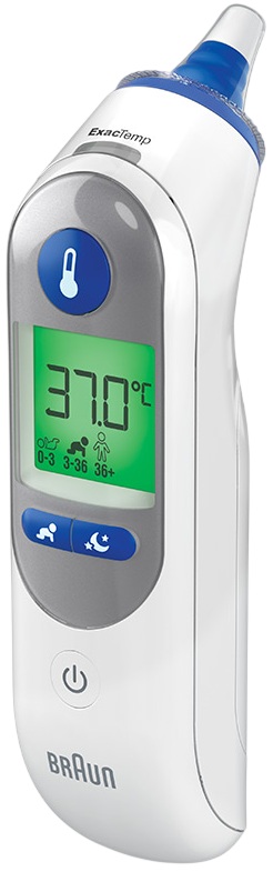Termómetro Infravermelhos ThermoScan 7+ p/ Ouvido (Branco) - BRAUN