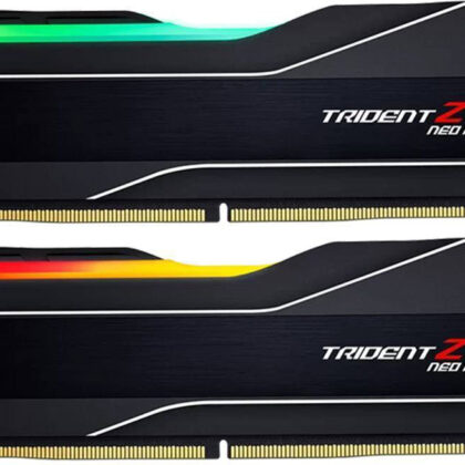 Memória RAM UDIMM Trident Z5 Neo RGB 32GB (2x16GB) DDR5-6400MHz (AMD Expo) CL32 - G.SKILL