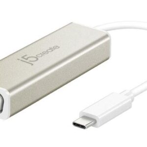 j5 create JCA111 1920 x 1080pixels Alumínio, Branco adaptador gráfico USB