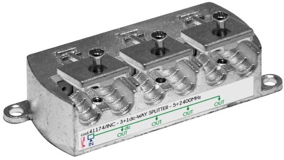 Derivador Interior 4 Saídas (5-2400MHz) - Jolly Line