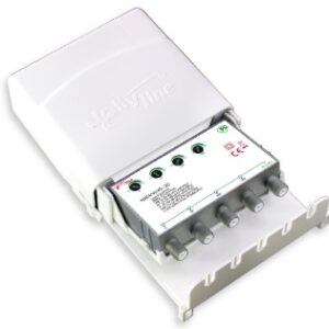 Amplificador de Mastro 4 Entradas / 1 Saída F c/ Filtro LTE 5G - JollyLine