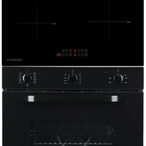 Pack Forno Elétrico 70L + Placa de Indução 4 Zonas (Preto) - JOCEL