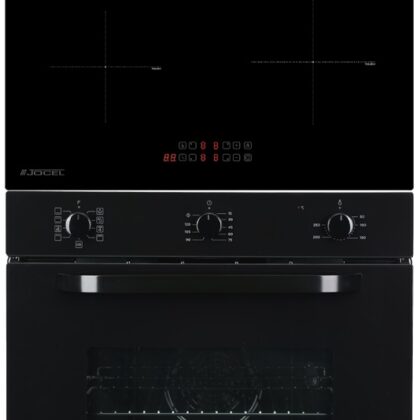 Pack Forno Elétrico 70L + Placa de Indução 4 Zonas (Preto) - JOCEL