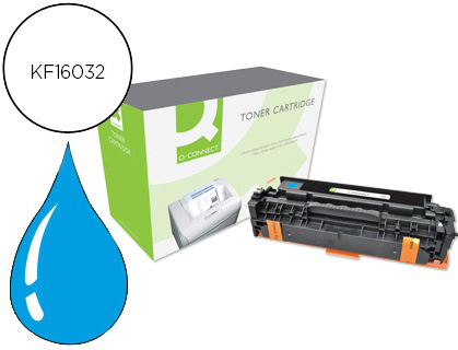 Toner Compatível HP Laserjet M351A/451Dn/451Dw/451Nw/375Nw/475Dn/475Dw (Ciano) - Q-CONNECT