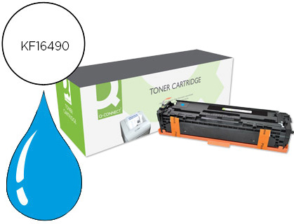 Toner Compatível HP CF211A Cor p/ Laserjet M251N / 251Nw / 276N / 276Nw (Ciano) - Q-CONNECT