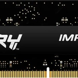Memória RAM SO-DIMM Fury Impact 16GB (1x16GB) DDR4-3200MHz (Intel XMP) CL20 1.2V 1Rx8 - KINGSTON