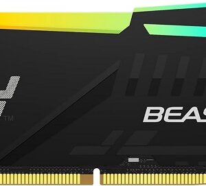 Memória RAM DIMM Fury Beast RGB 32GB (1x32GB) DDR5-5600MHz (AMD Expo/Intel XMP) CL36 - KINGSTON