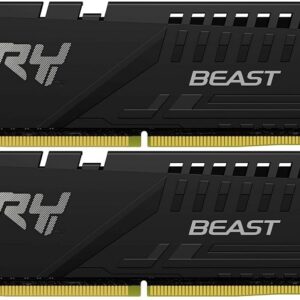 Memória RAM FURY Beast 64GB (2x32GB) DDR5 5600MT/s CL36 - KINGSTON