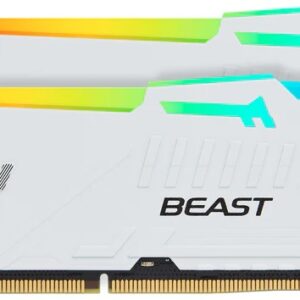 Memória RAM DIMM Fury Beast RGB 64GB (2x32GB) DDR5-5600MHz (AMD Expo/Intel XMP) CL36 – KINGSTON