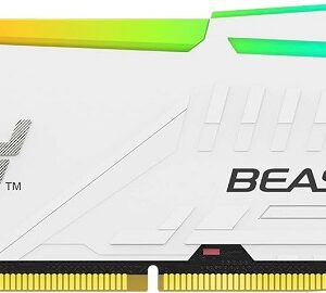 Memória RAM DIMM Fury Beast RGB 32GB (1x32GB) DDR5-6000MHz (AMD Expo/Intel XMP) CL36 - KINGSTON