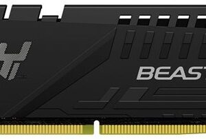 Memória RAM DIMM Fury Beast 16GB (1x16GB) DDR5-6400MHz (AMD Expo/Intel XMP) CL32 - KINGSTON