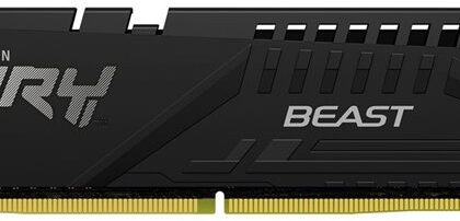 Memória RAM DIMM Fury Beast 16GB (1x16GB) DDR5-6400MHz (AMD Expo/Intel XMP) CL32 - KINGSTON
