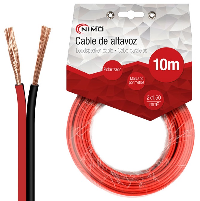 Bobine Cabo Coluna 2x 1,5mm² (10 mts) - NIMO