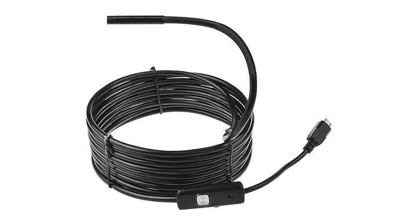 Camara de Inspeção Visual USB (Endoscópio) 5 mts