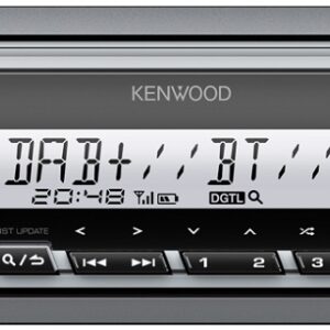 Auto Rádio KMRM508DAB 4x 50W Bluetooth (AAC/FLAC/MP3/WAV/WMA) – KENWOOD