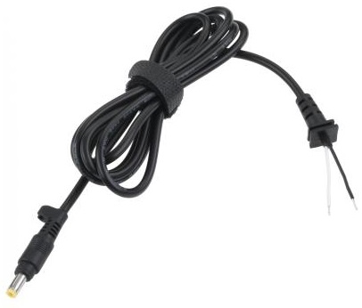 Ficha DC 4,8/1,7mm (18,5V/3,8A) com Cabo 1,5 mts