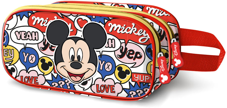Porta Lápis Duplo 9.5 cm Mickey Yeah - DISNEY