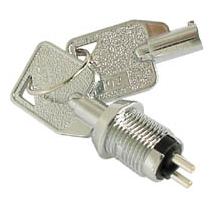 Interruptor de Chave 1P ON-OFF Tubular (SPST) - VELLEMAN