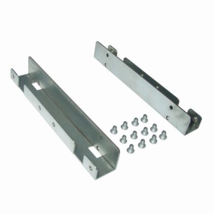 Kit Montagem 2 x Disco 2.5" SSD Para 3.5" em Metal