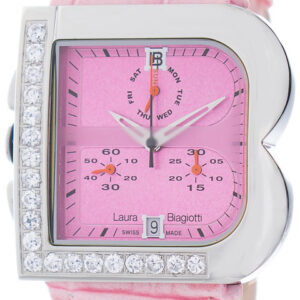 Relógio Analógico LB0002L-ROZ 33MM (Prateado) - LAURA BIAGIOTTI