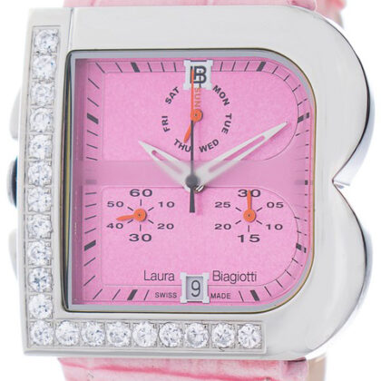 Relógio Analógico LB0002L-ROZ 33MM (Prateado) - LAURA BIAGIOTTI