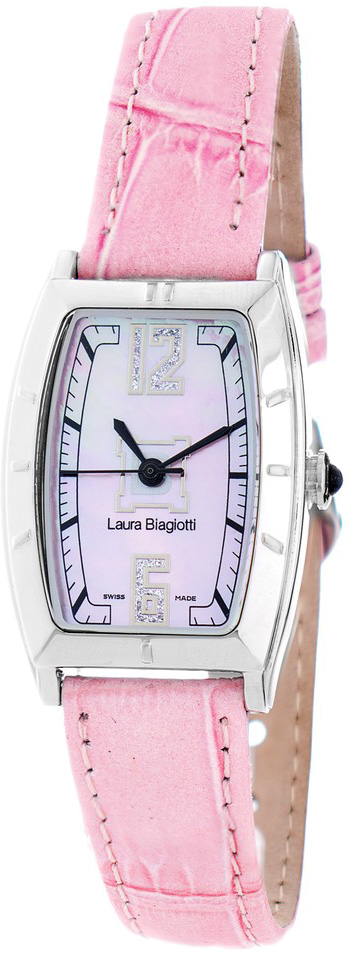 Relógio Analógico LB0010L-ROSA 23MM (Prateado) - LAURA BIAGIOTTI