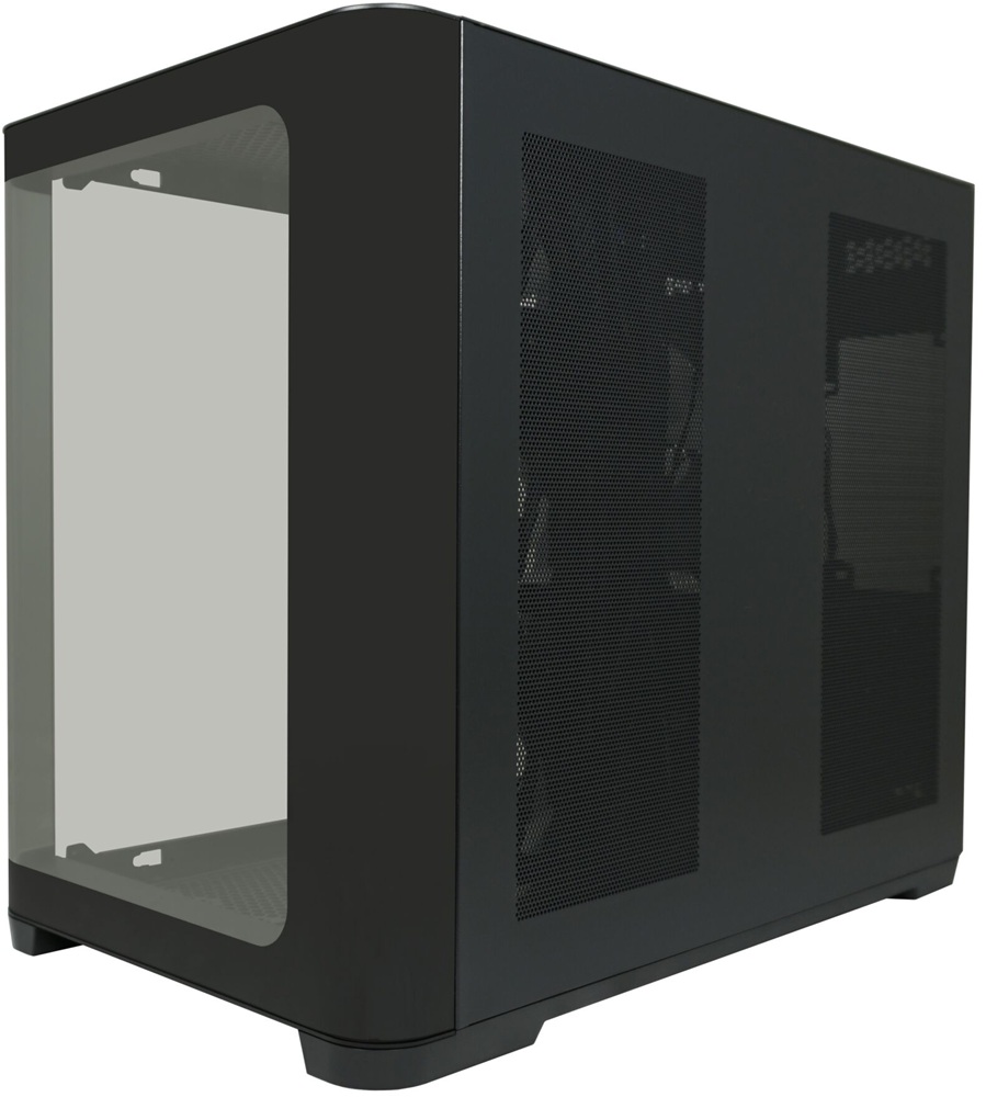 Caixa ATX Pro-Storm Midi Tower (Preto) - LC-POWER