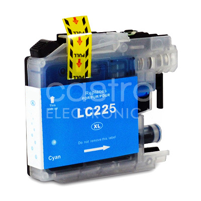 Tinteiro Compativel Brother LC225 XL Azul
