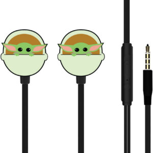 Auriculares Baby Yoda Star Wars (Preto) – ERT GROUP