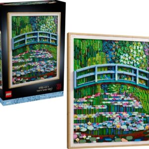 LEGO Art: Claude Monet - Ponte sobre um Lago de Nenúfares - LEGO