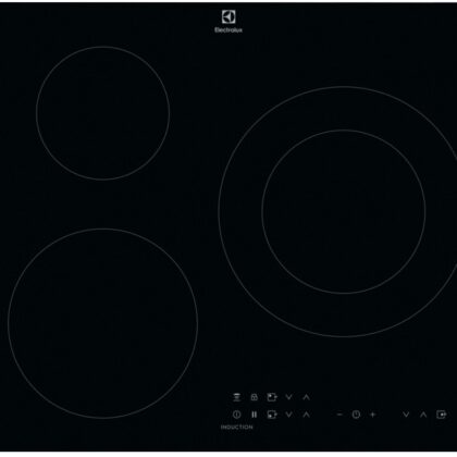 Placa de Indução c/3 Bocas 590x520mm 7350W (Preto) - ELECTROLUX