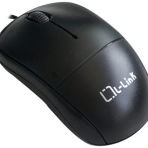 Rato Óptico USB (Preto) - L-LINK