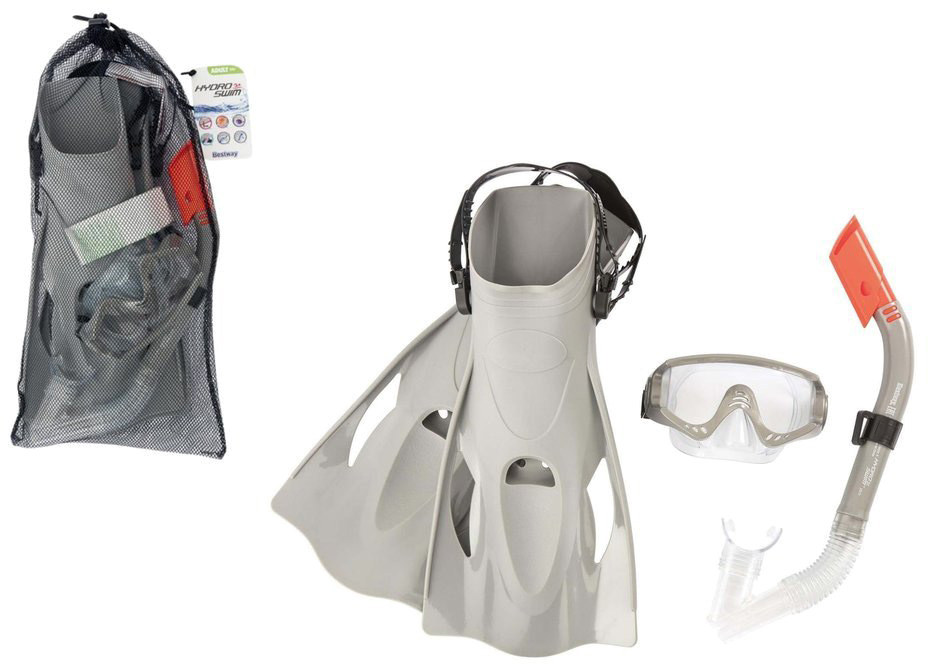 Kit de Mergulho Hydro-Swim (Cinzento) - BESTWAY 25020