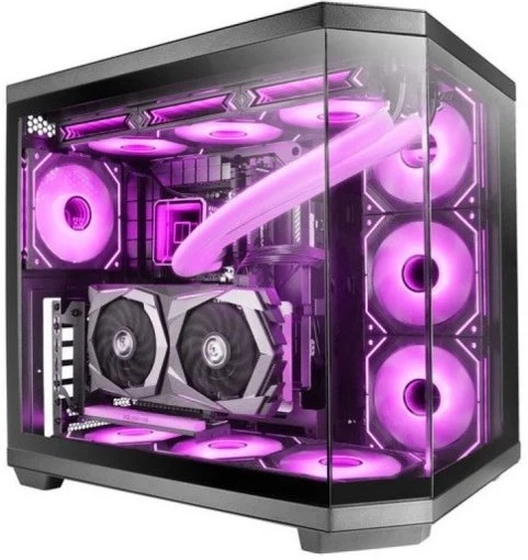 Caixa ATX MC-3TCORE Vidro Temperado (Preto) - MARS GAMING