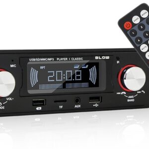 Auto Rádio 1DIN 4x 60W (AUX/SD/USB/Bluetooth) – BLOW