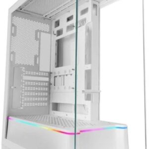 Caixa ATX MCPRISMAW Midi Tower (Branco) – MARS GAMING