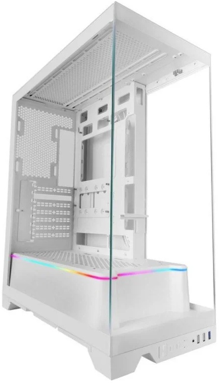 Caixa ATX MCPRISMAW Midi Tower (Branco) - MARS GAMING