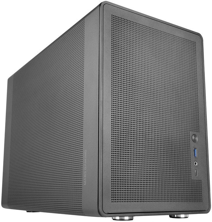 Caixa Micro-ATX MC-XPRO Mini Tower (Preto) - MARS-GAMING