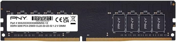 Memória RAM 16GB (1x 16GB) DDR4 3200MHz - PNY